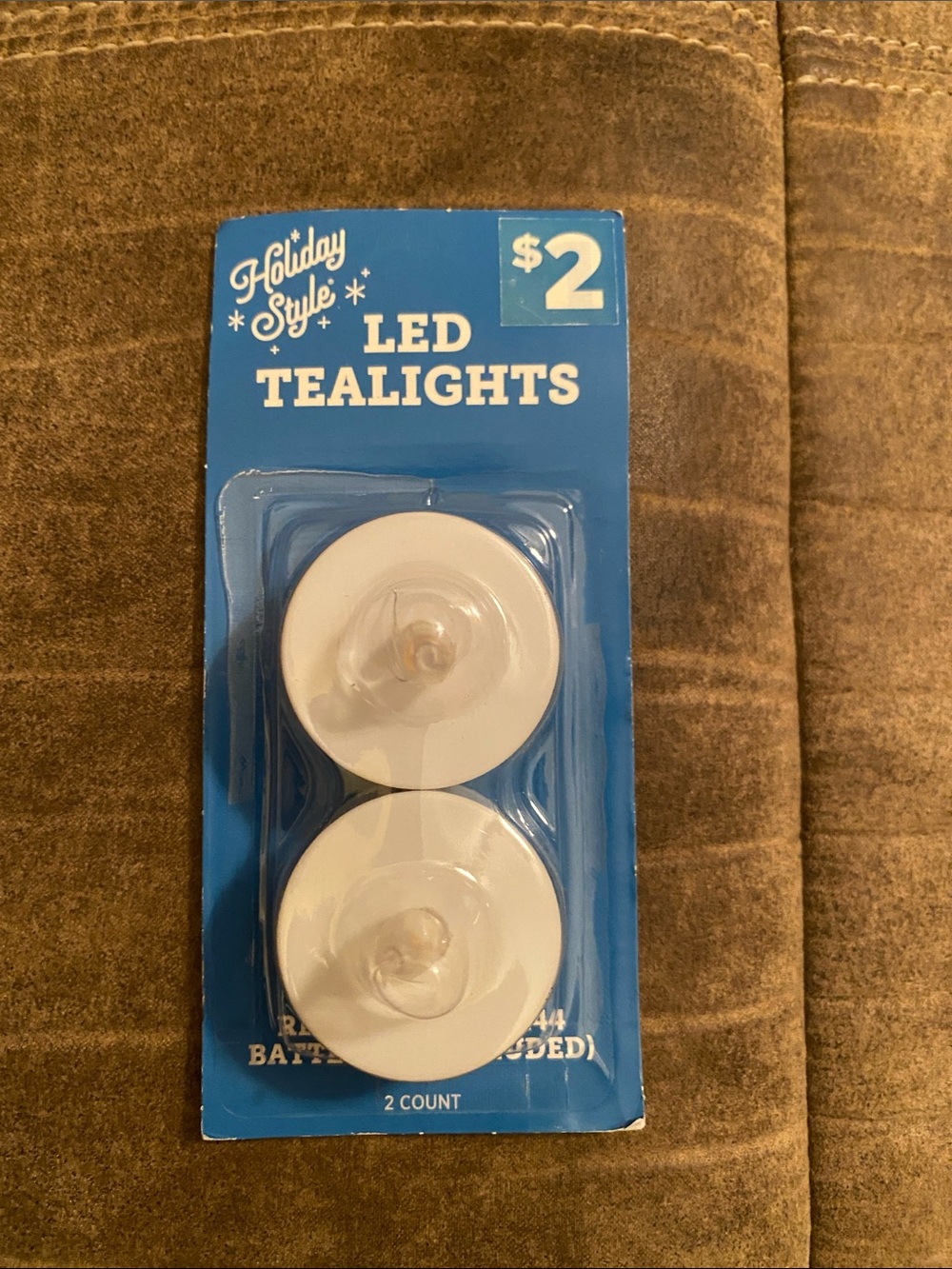 LED Tealights 2-Pack - White You Get 24 Packages Total Of 48 Lights In All.